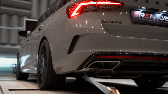 REMUS Performance Exhaust System Skoda Octavia RS IV - GPF/Cat-Back SPORTS Exhaust System, incl. (EC-) approval - MODE Auto Concepts