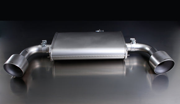 REMUS Performance Exhaust System sport exhaust centered with left/right each 1 tail pipe Ø 127 mm angled - MODE Auto Concepts