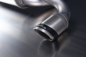 REMUS Performance Exhaust System sport exhaust centered with left/right each 1 tail pipe Ø 84 mm Carbon Race - MODE Auto Concepts