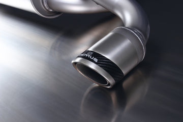 REMUS Performance Exhaust System sport exhaust centered with left/right each 1 tail pipe Ø 84 mm Carbon Race - MODE Auto Concepts