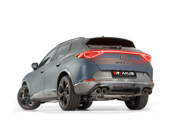 REMUS Performance Exhaust System Sport exhaust CUPRA Formentor VZ E-Hybrid, centered (absorption principle) for L/R system incl. (EC-) approval - MODE Auto Concepts