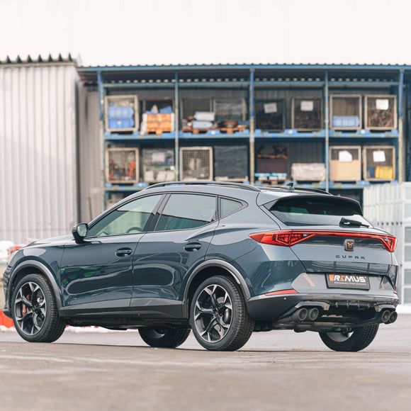 REMUS Performance Exhaust System Sport exhaust CUPRA Formentor VZ E-Hybrid, centered (absorption principle) for L/R system incl. (EC-) approval - MODE Auto Concepts