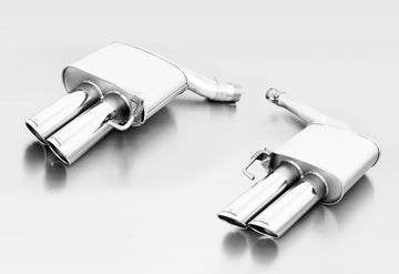 REMUS Performance Exhaust System sport exhaust left and right with 2 tail pipes Ø 84 mm angled - MODE Auto Concepts