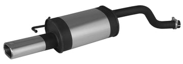 REMUS Performance Exhaust System sport exhaust with 1 tail pipe 102x68 mm - MODE Auto Concepts