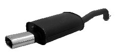 REMUS Performance Exhaust System sport exhaust with 1 tail pipe 135x75 mm - MODE Auto Concepts