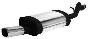 REMUS Performance Exhaust System sport exhaust with 1 tail pipe 92x78 mm - MODE Auto Concepts