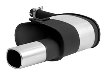 REMUS Performance Exhaust System sport exhaust with 1 tail pipe 92x78 mm - MODE Auto Concepts