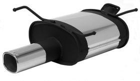 REMUS Performance Exhaust System sport exhaust with 1 tail pipe 92x78 mm - MODE Auto Concepts