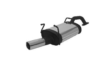 REMUS Performance Exhaust System sport exhaust with 1 tail pipe 92x78 mm - MODE Auto Concepts