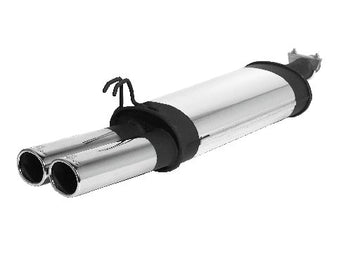 REMUS Performance Exhaust System sport exhaust with 2 tail pipes 82x67 mm - MODE Auto Concepts
