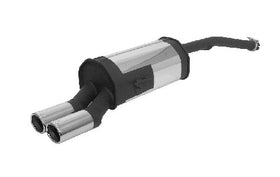 REMUS Performance Exhaust System sport exhaust with 2 tail pipes 82x67 mm - MODE Auto Concepts