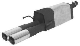 REMUS Performance Exhaust System sport exhaust with 2 tail pipes 92x78 mm - MODE Auto Concepts