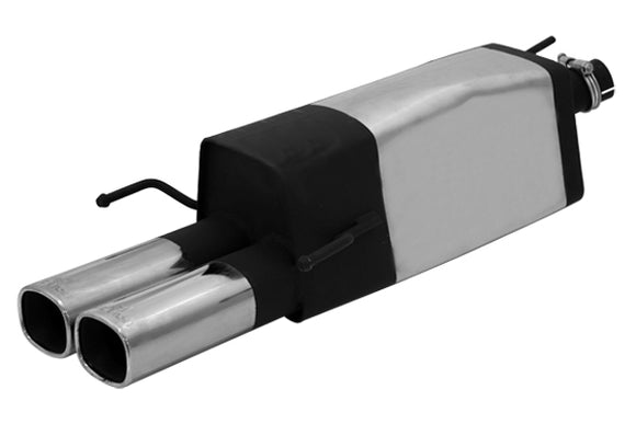 REMUS Performance Exhaust System sport exhaust with 2 tail pipes 92x78 mm - MODE Auto Concepts