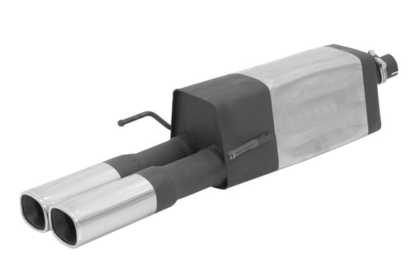 REMUS Performance Exhaust System sport exhaust with 2 tail pipes 92x78 mm - MODE Auto Concepts