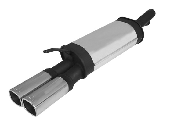 REMUS Performance Exhaust System sport exhaust with 2 tail pipes 92x78 mm - MODE Auto Concepts