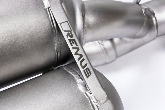 REMUS Performance Exhaust System Toyota GR Supra RACING Axle-back Exhaust System with Chromed Tail Pipe Tips (No -EC homologation) - MODE Auto Concepts