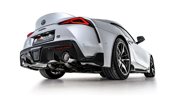 REMUS Performance Exhaust System Toyota GR Supra SPORTS Axle-back Exhaust System with selectable tail pipe tips (incl. -EC homologation) - MODE Auto Concepts
