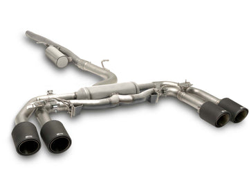 REMUS Performance Exhaust System VW Golf 8 R, GPF-Back RACING Exhaust System L/R, NO (EEC-) APPROVAL - MODE Auto Concepts