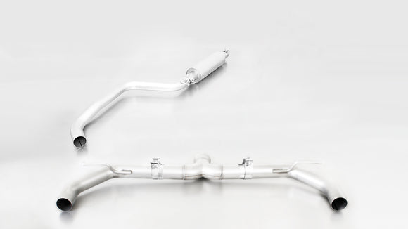 REMUS Performance Exhaust System VW Golf VII Non-Resonated RACING Cat-Back-System Exhaust Upgrade - MODE Auto Concepts