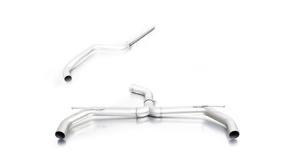REMUS Performance Exhaust System VW Golf VII RACING Cat-Back-System Exhaust Upgrade with Non-resonated Front and Non-resonated Middle section - MODE Auto Concepts