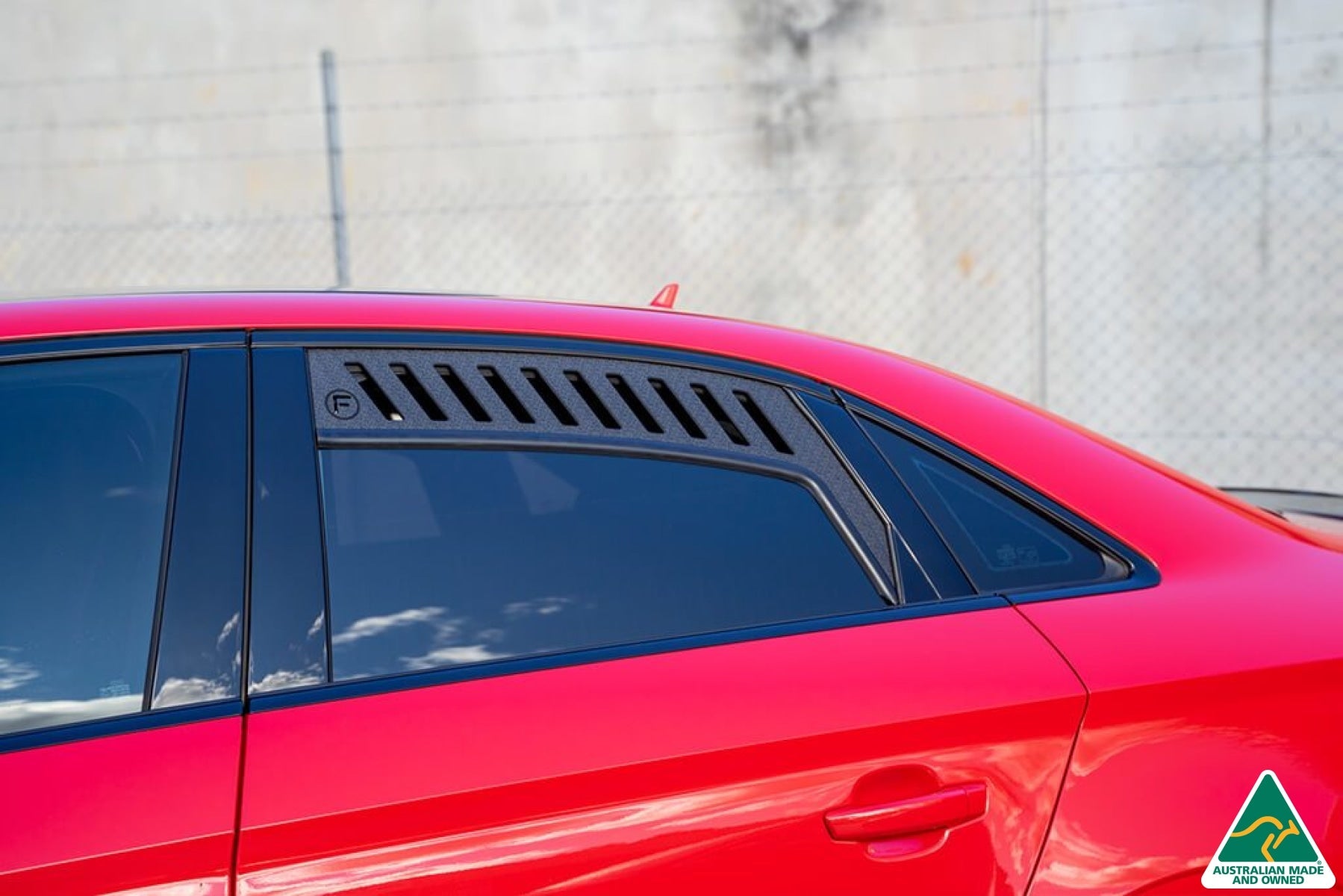 FLOW Designs Window Vents for Audi RS3\S3 8V Sedan