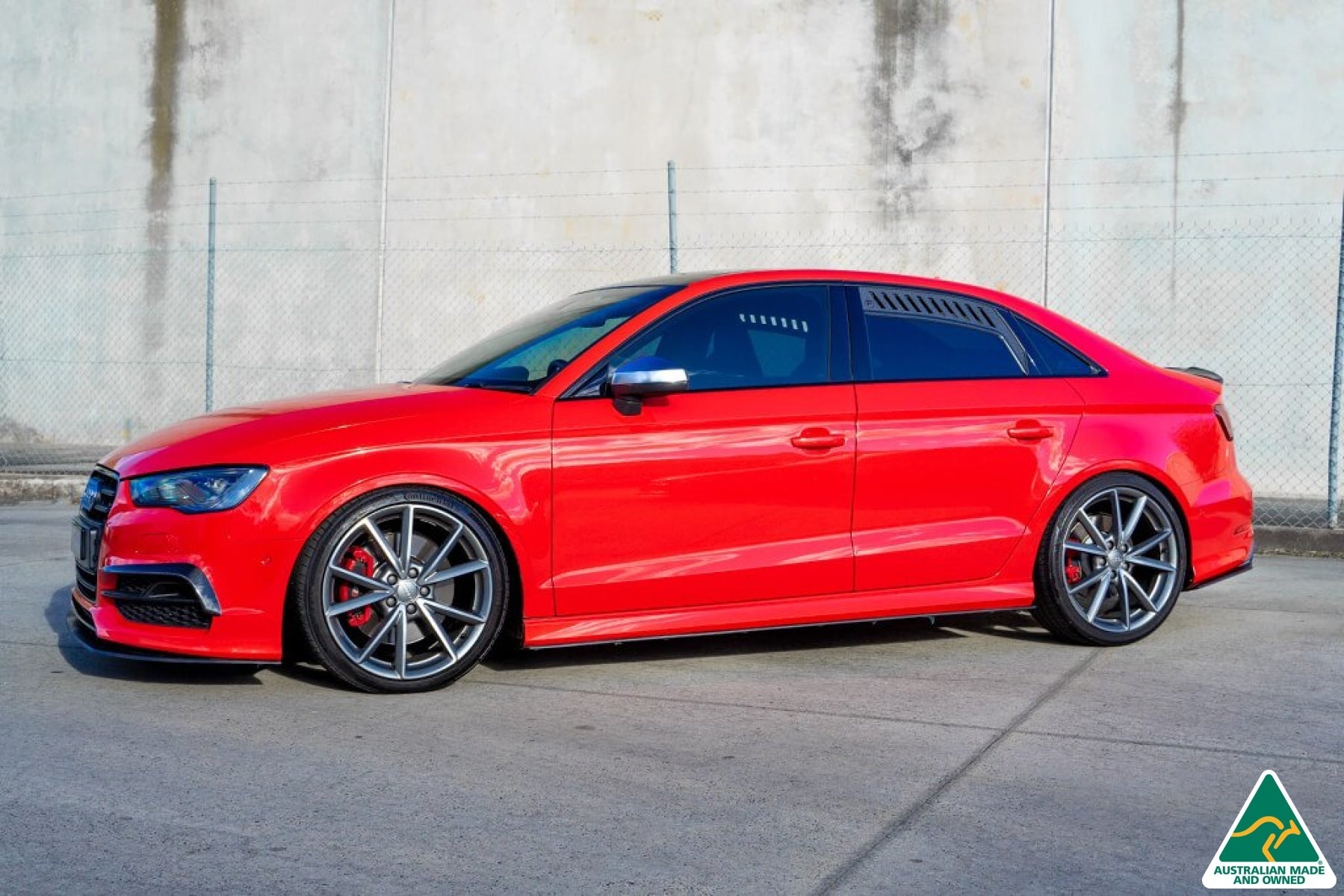 FLOW Designs Window Vents for Audi RS3\S3 8V Sedan