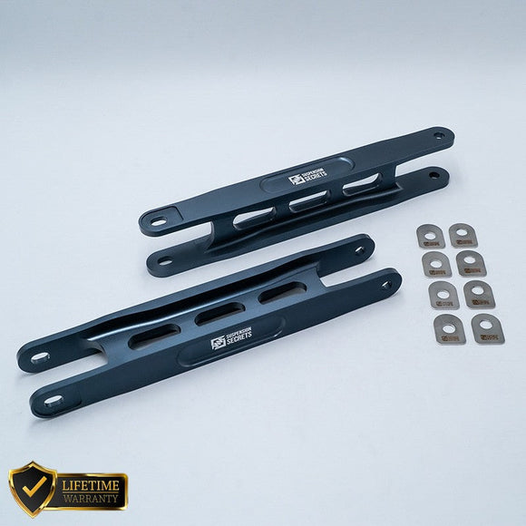 Suspension Secrets Adjustable Rear Billet Traction Arms - BMW 1M