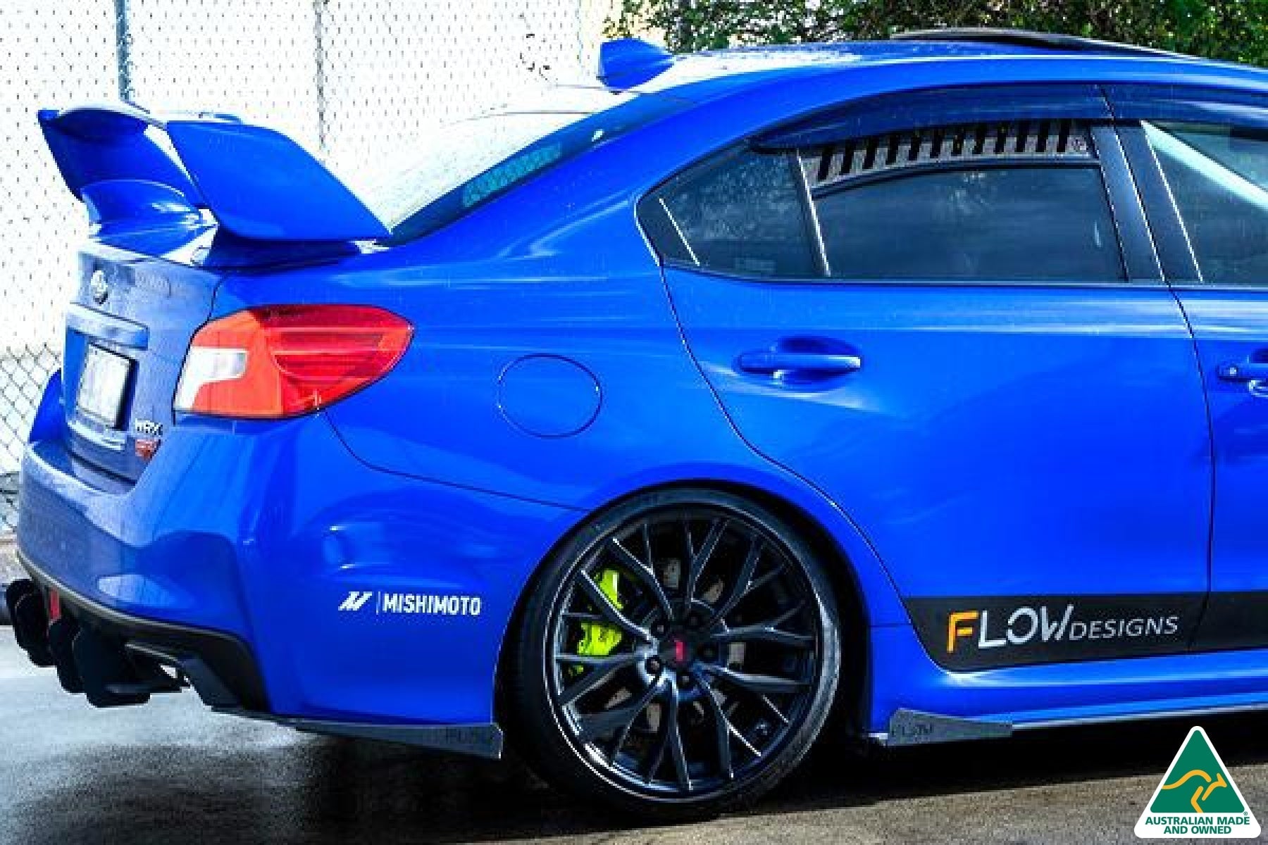 FLOW Designs Window Vents for Subaru VA WRX & STI - 0