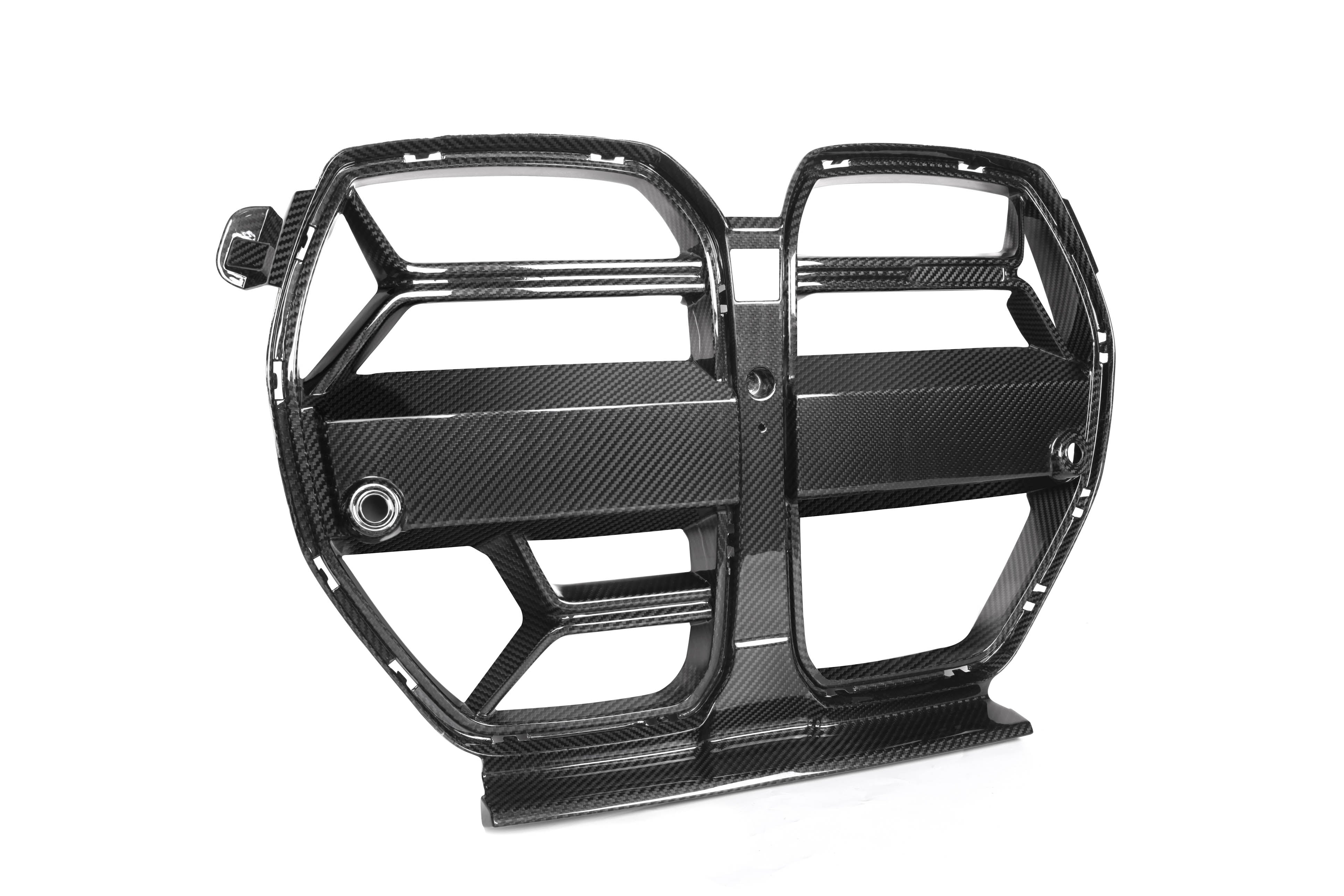 Zero Offset  CSL Style Pre Pregged Dry Carbon Grill For BMW M3 G80 G81 / M4 G82 G83 with ACC 20+ - MODE Auto Concepts