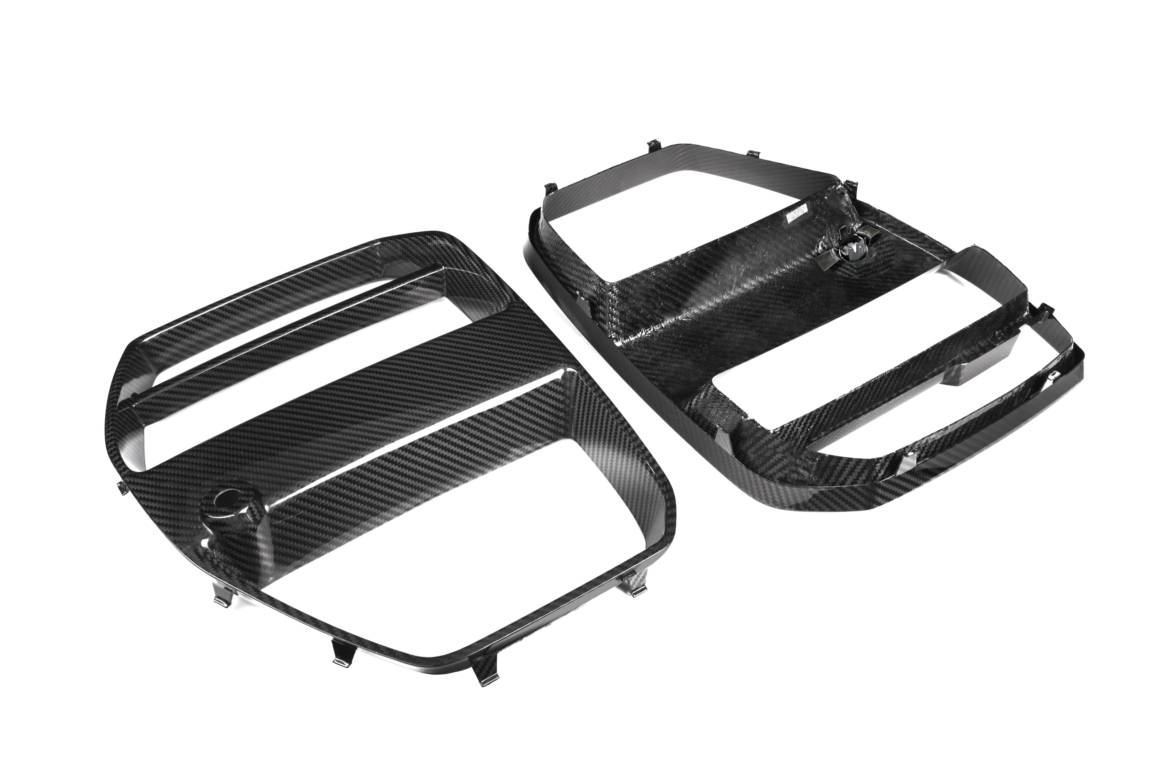 Zero Offset  Vorsteiner Style Pre Pregged Dry Carbon Grill For BMW M3 G80 G81 / M4 G82 G83 20+ - MODE Auto Concepts