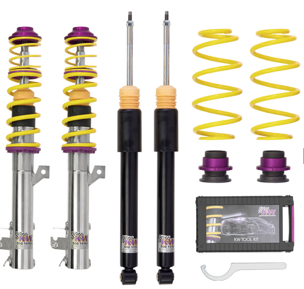 KW Suspension - KW V1 Inox Coilover suit AUDI A6 Avant (4G5, 4GD, C7) (05/2011-) - MODE Auto Concepts