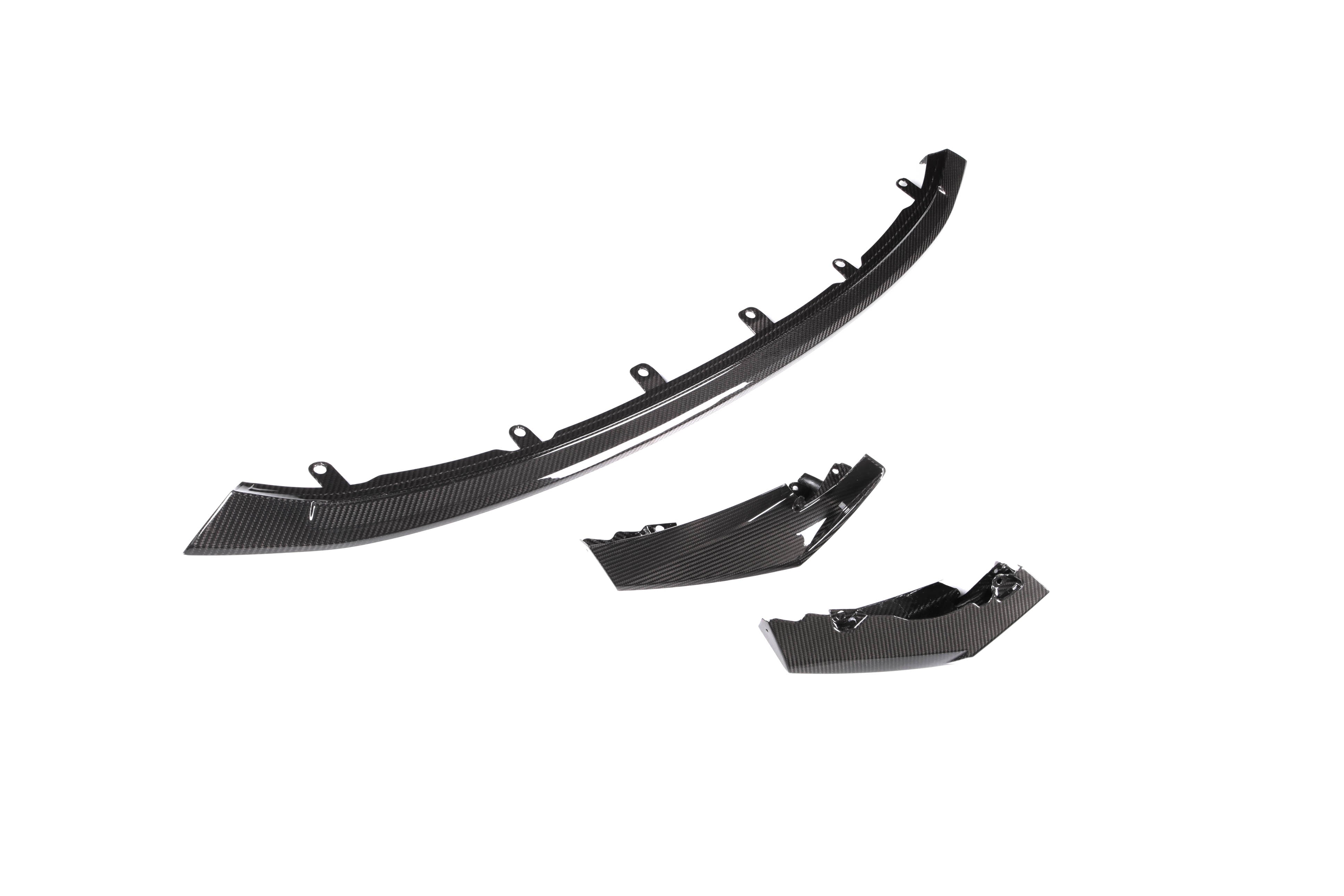 Zero Offset  CSL Style Pre Pregged Dry Carbon Front Lip For BMW M3 G80 G81 / M4 G82 G83 20+ - MODE Auto Concepts