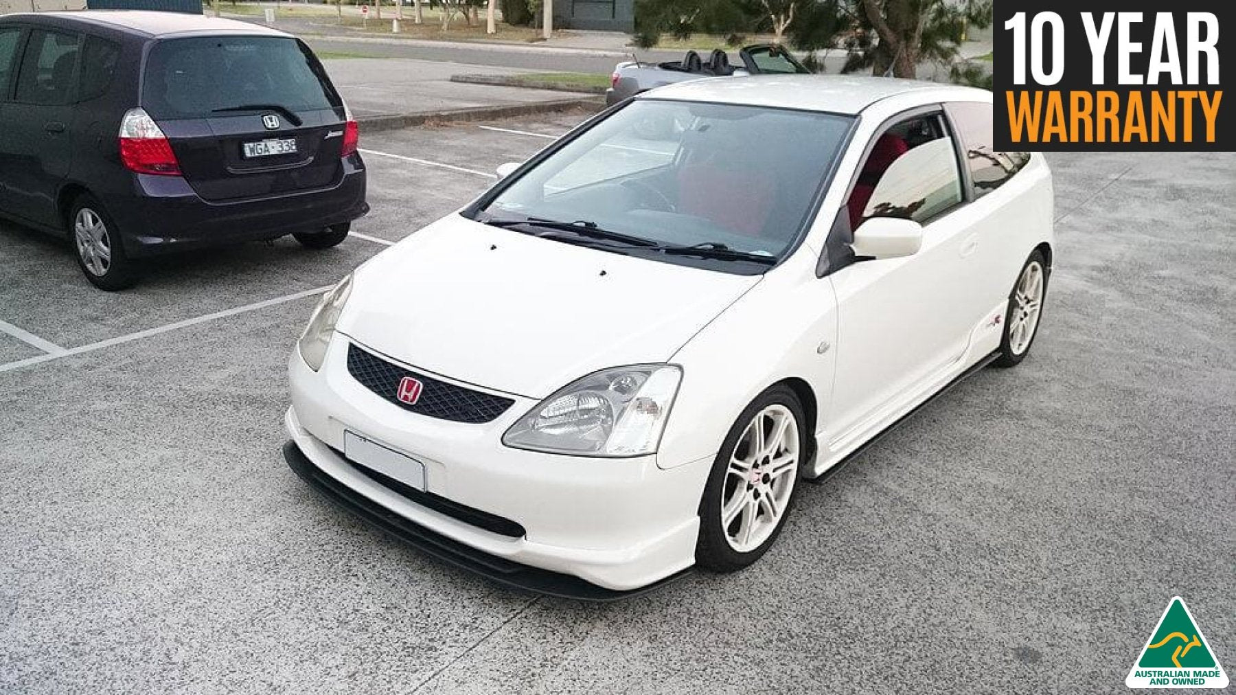 Honda EP3 Civic Type R Front Splitter & Spoiler - MODE Auto Concepts