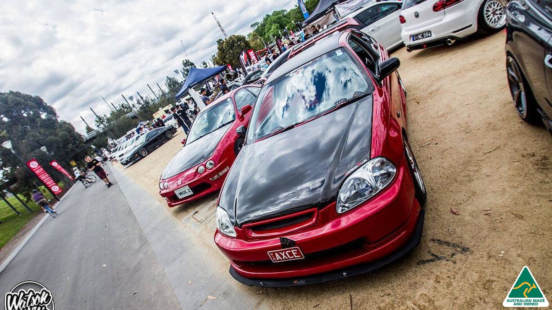 EK Civic Front Lip Splitter - MODE Auto Concepts