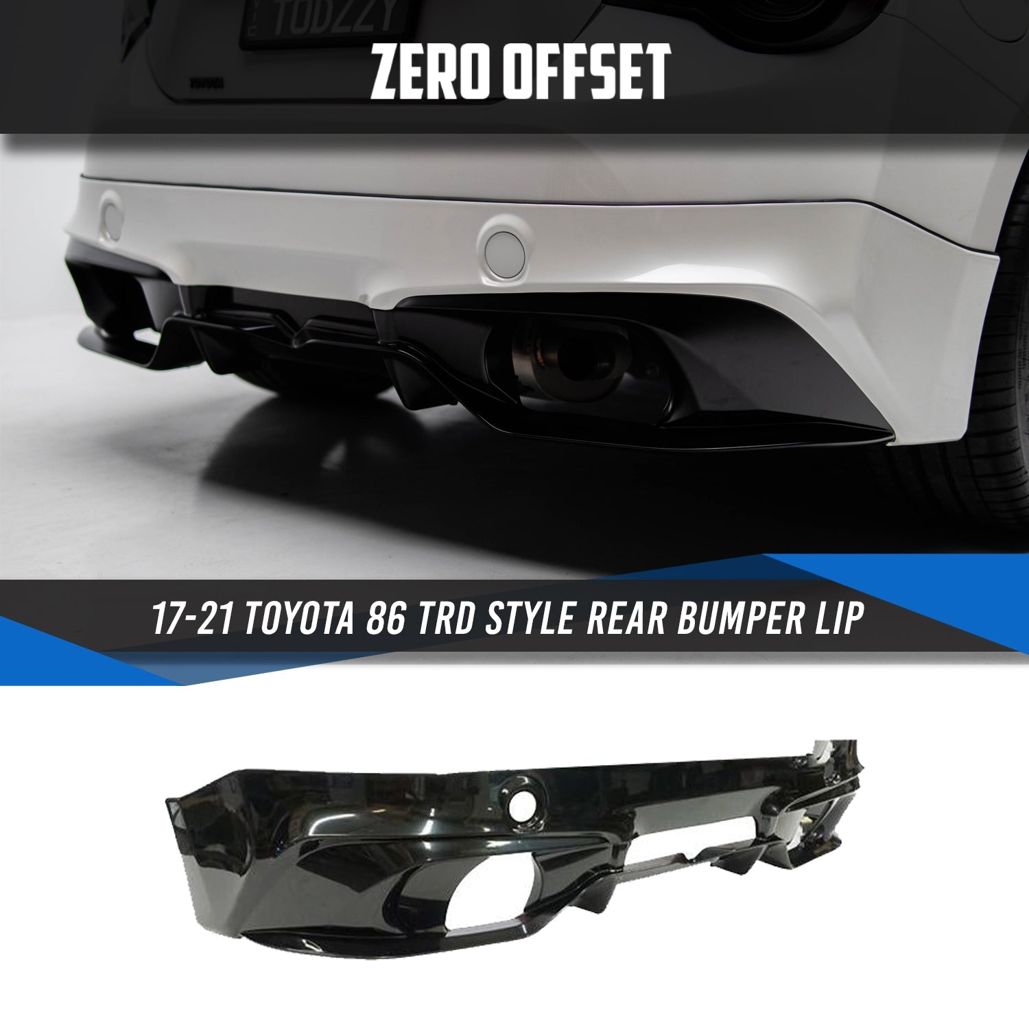 Zero Offset  TRD V2 Style Full Kit for 17-21 Toyota 86 - MODE Auto Concepts