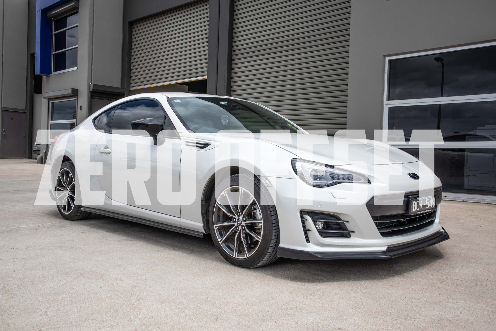 Zero Offset  CS Style Front Lip for 17-21 Subaru BRZ (ZC6) - MODE Auto Concepts