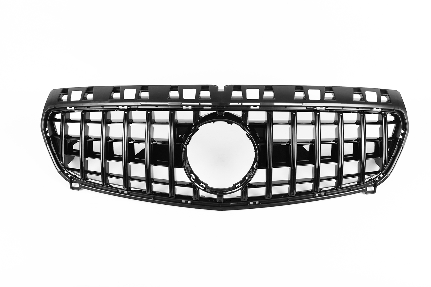 Zero Offset  AMG Panamericana Style Grille for Mercedes A Class W176 13-15 - Black - MODE Auto Concepts