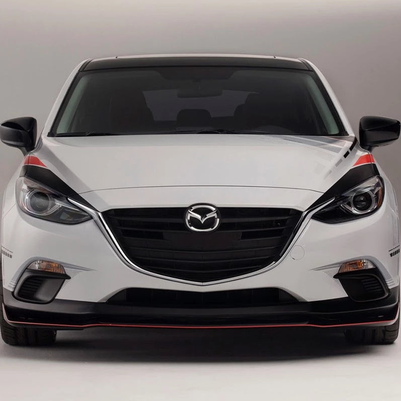 Zero Offset  Kuroi Style Front Lip for 13-16 Mazda 3 BM - MODE Auto Concepts