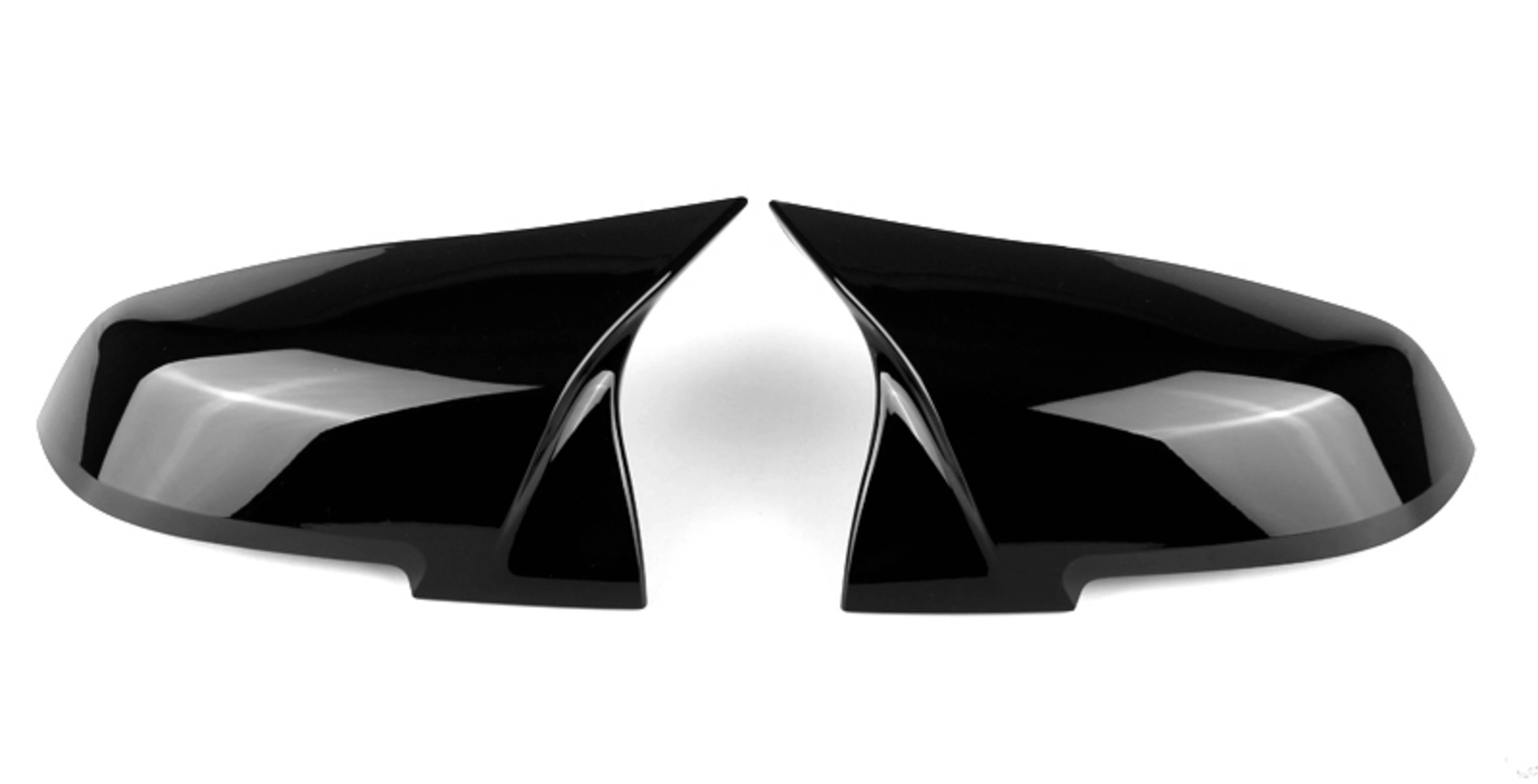 Zero Offset  M Performance Style Gloss Black Mirror Caps for BMW 1 / 2 / 3 / 4 Series F20 F22 F23 F30 F32 F33 F87 - 2015- 21 - MODE Auto Concepts