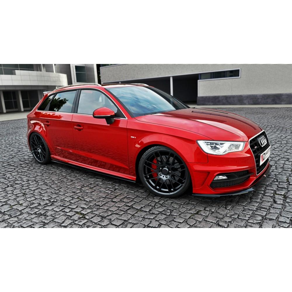 Maxton Design Side Skirts Audi S3 8V / A3 S-Line 8V Hatch Back - MODE Auto Concepts