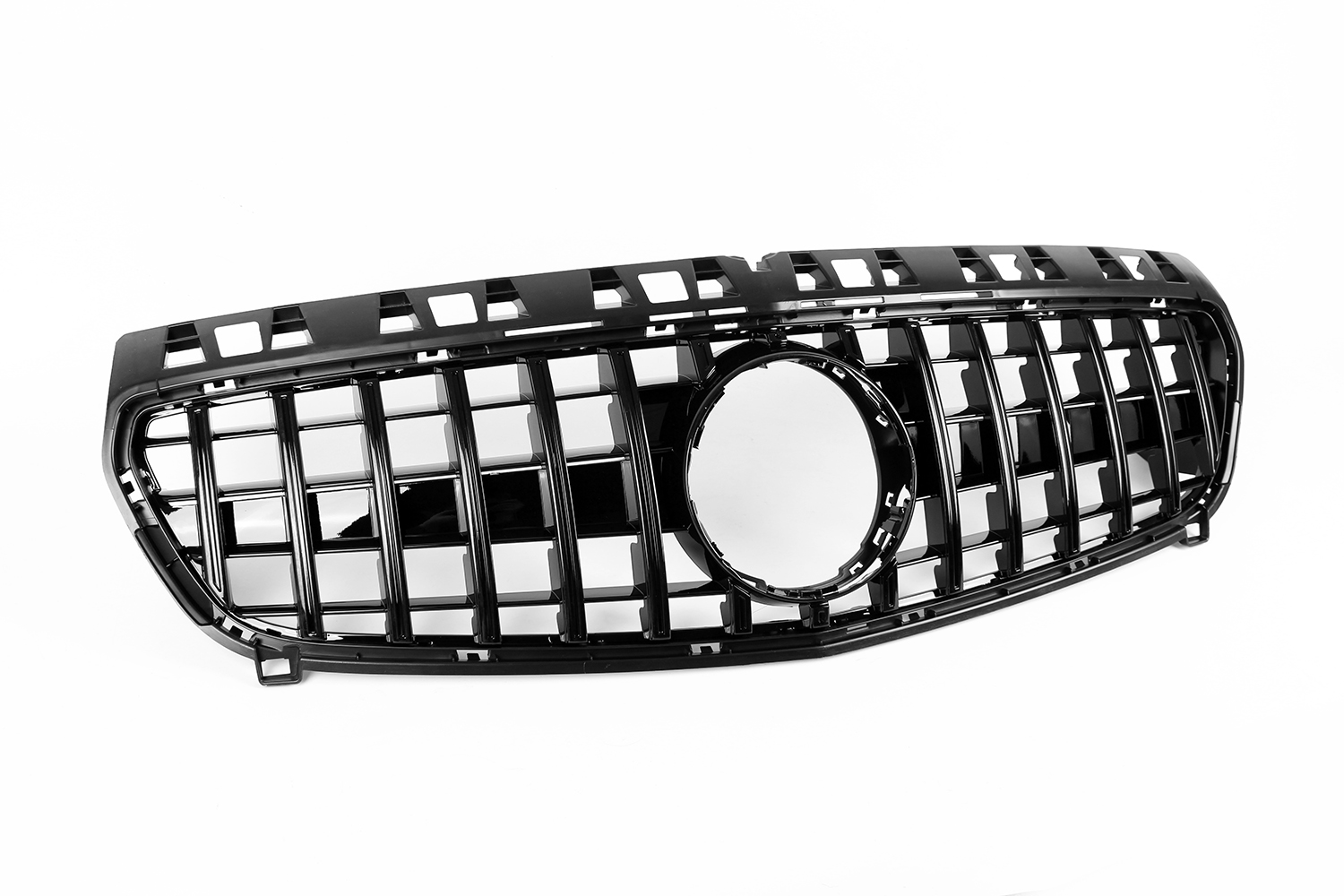 Zero Offset  AMG Panamericana Style Grille for Mercedes A Class W176 13-15 - Black - MODE Auto Concepts