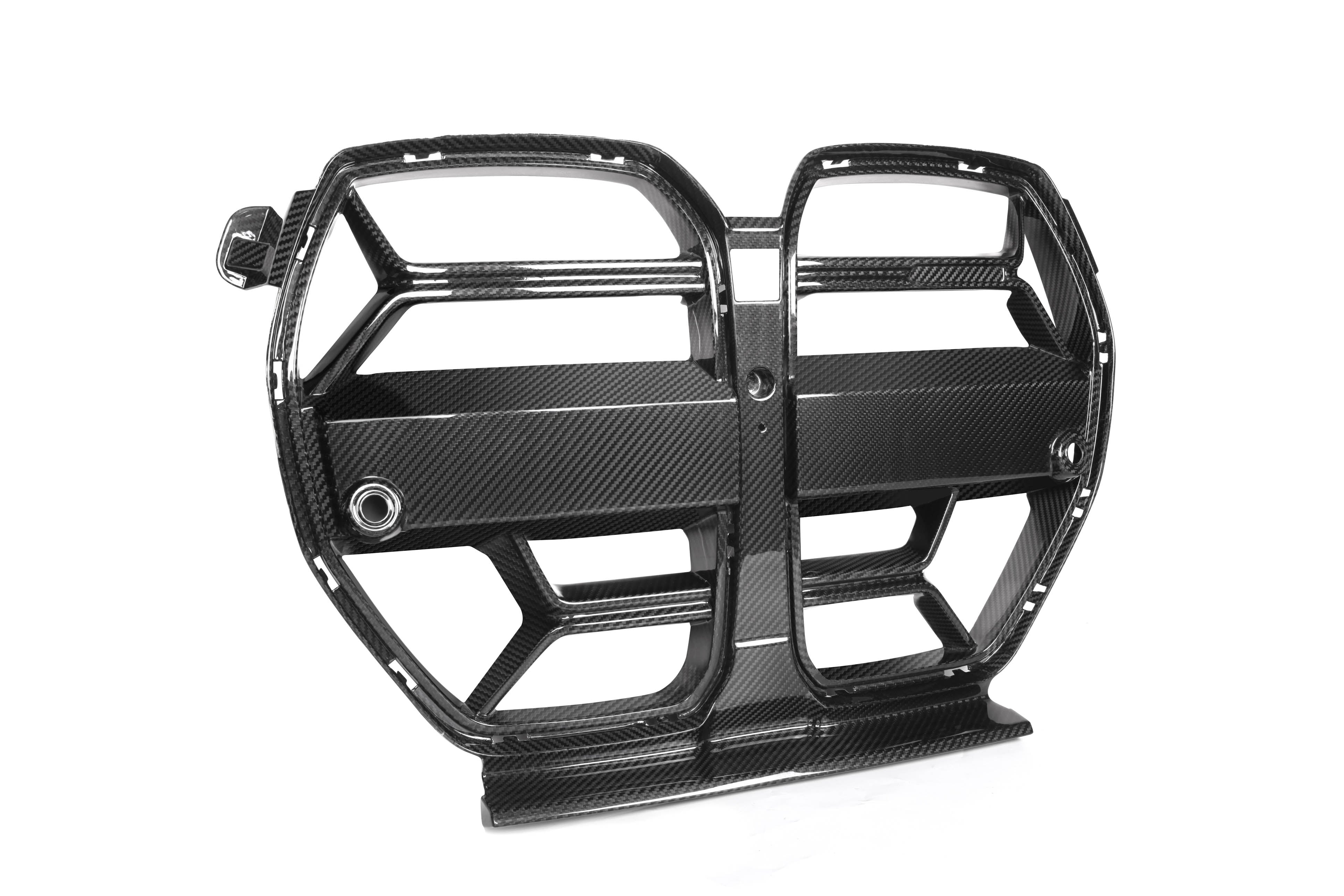 Zero Offset  CSL Style Pre Pregged Dry Carbon Grill For BMW M3 G80 G81 / M4 G82 G83 without ACC 20+ - MODE Auto Concepts