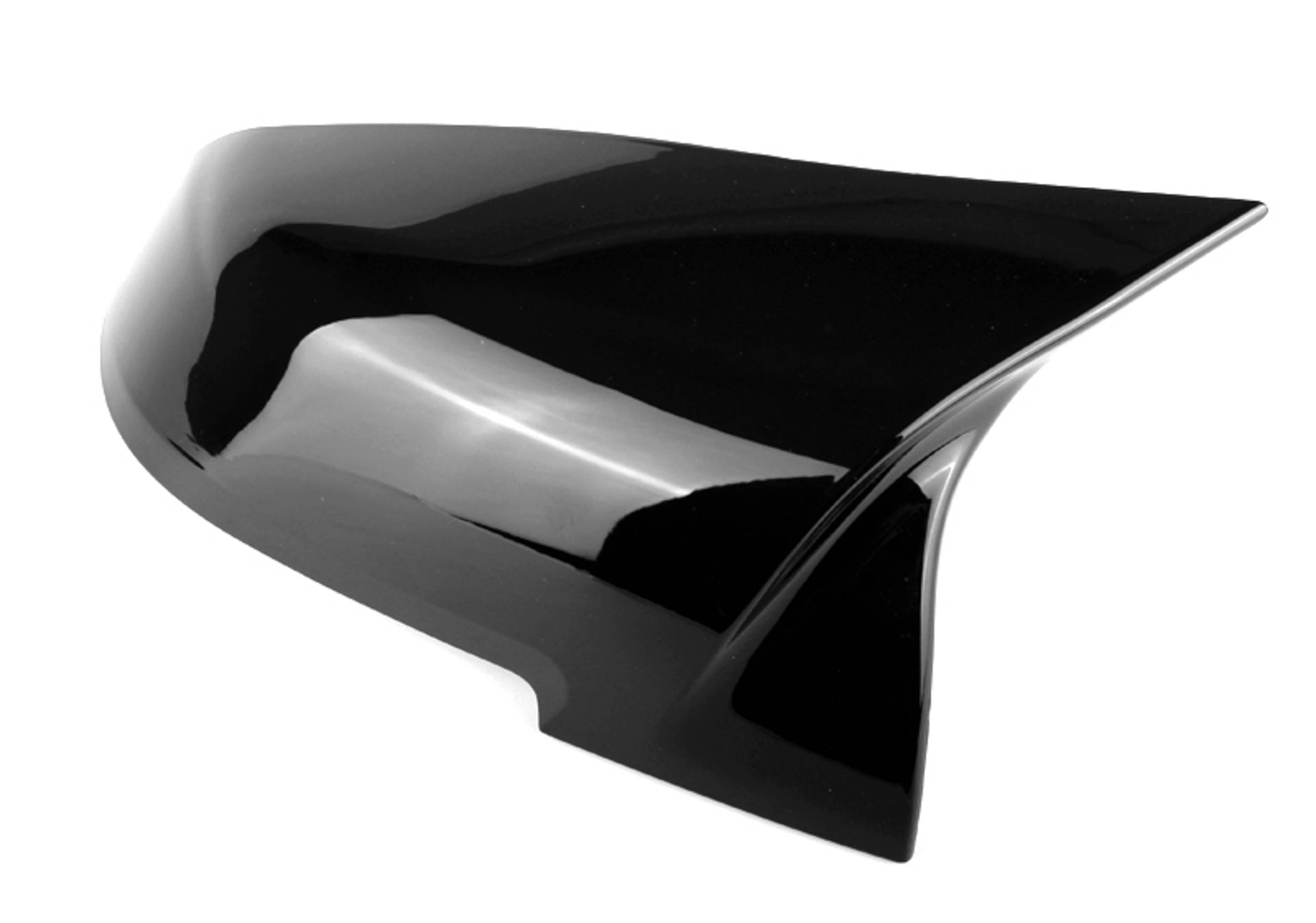 Zero Offset  M Performance Style Gloss Black Mirror Caps for BMW 1 / 2 / 3 / 4 Series F20 F22 F23 F30 F32 F33 F87 - 2015- 21 - MODE Auto Concepts