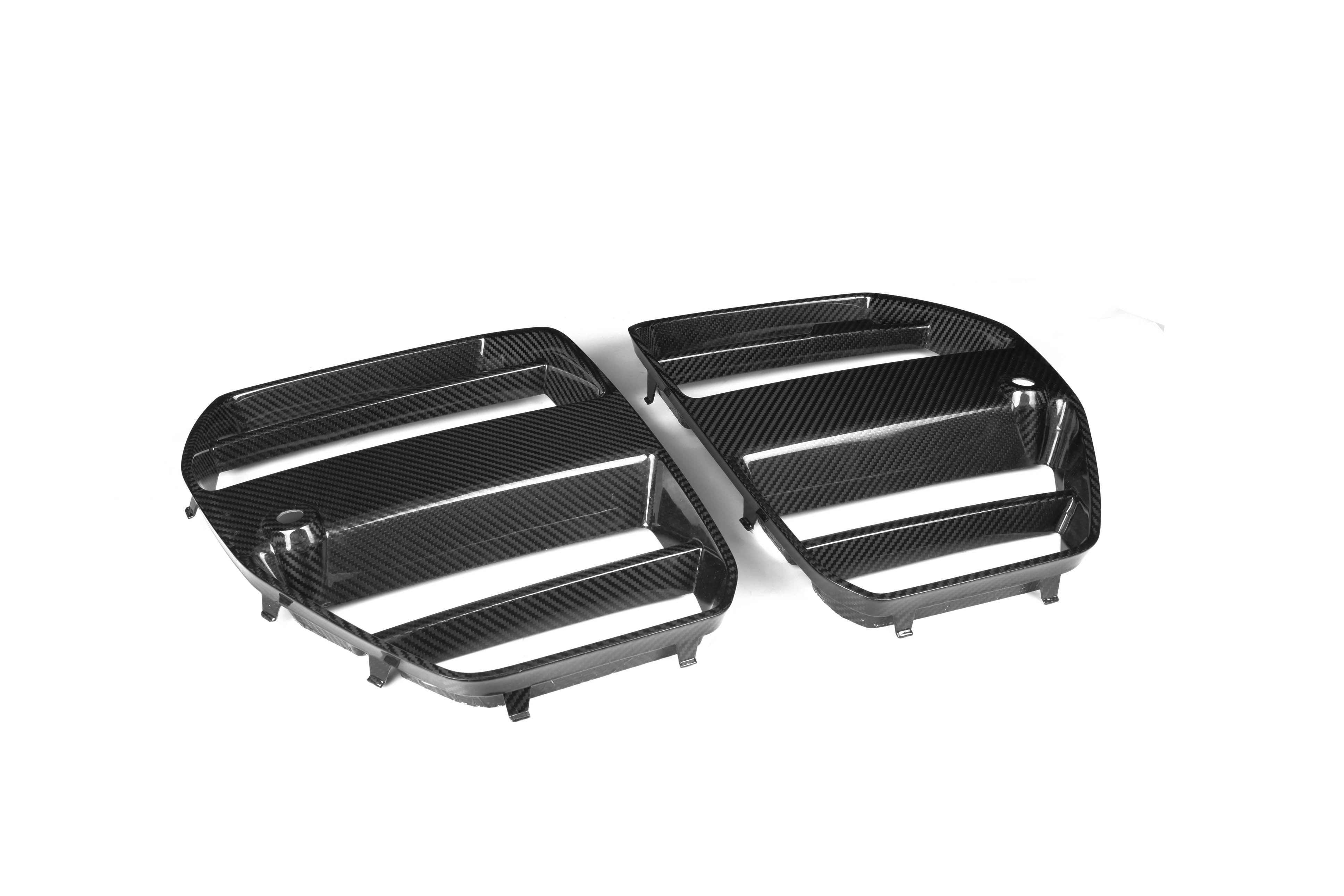 Zero Offset  ST Pre Pregged Dry Carbon Grill For BMW M3 G80 G81 / M4 G82 G83 20+ - MODE Auto Concepts