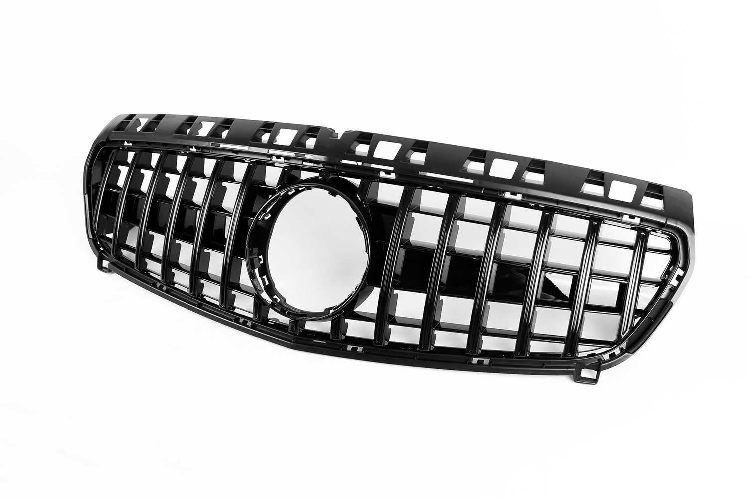 Zero Offset  AMG Panamericana Style Grille for Mercedes A Class W176 13-15 - Black - MODE Auto Concepts