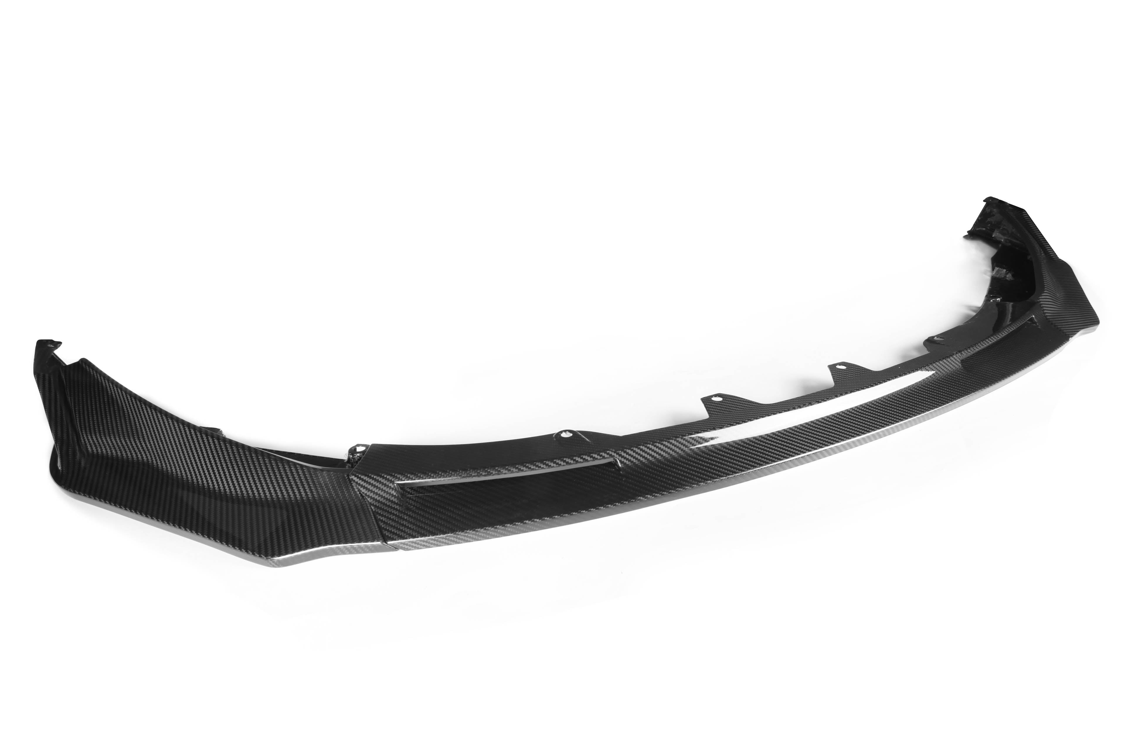 Zero Offset  Vorsteiner Style Pre Pregged Dry Carbon Front Lip For BMW M3 G80 G81 / M4 G82 G83 20+ - MODE Auto Concepts