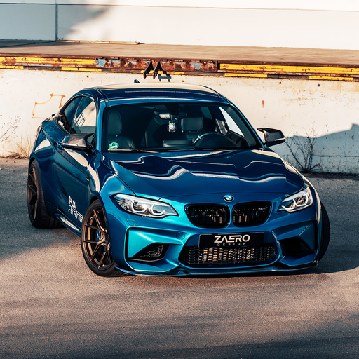 Zaero Designs  EVO-S Front Lip/Splitter for BMW M2 F87 (Pre-LCI) 15-18 - MODE Auto Concepts