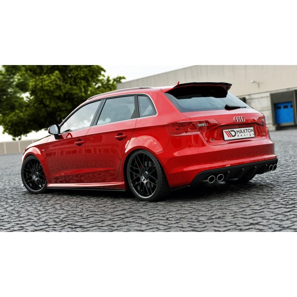 Maxton Design Rear Side Splitters (Rear Pods) Audi S3 8V Sportback - MODE Auto Concepts