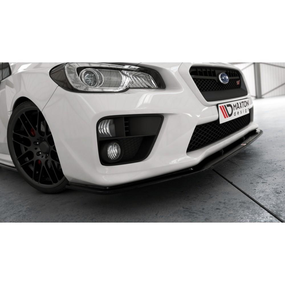 Maxton Design Front Splitter V2 2015-2019 Subaru Wrx Sti - MODE Auto Concepts