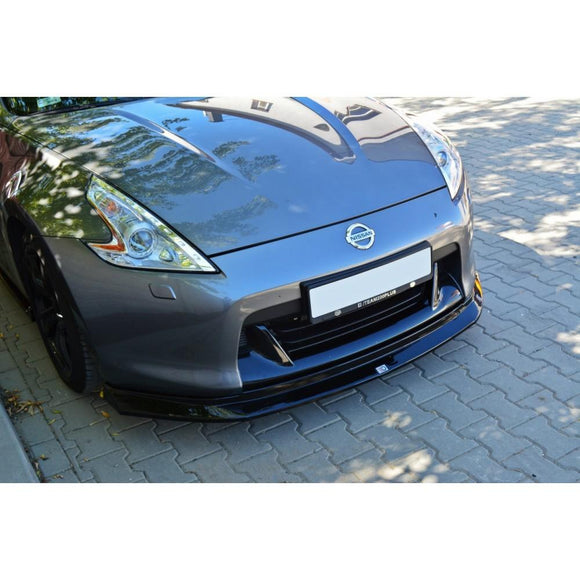 Maxton Design Front Splitter Nissan 370Z Front Lip - MODE Auto Concepts